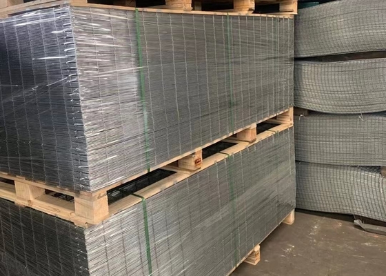 연강 50mmx50mm 0.5 밀리미터 직류 전기로 자극된 용접철망