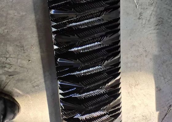 분말 코팅 큰 반대로 상승 2mm 벽 보안 벽 스파이크