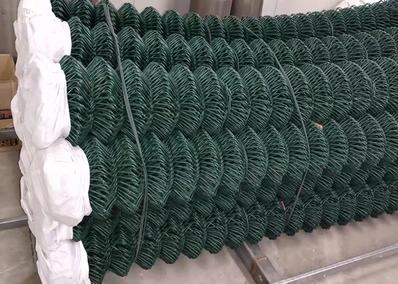 Eco 농업 분야를 위한 친절한 직류 전기를 통한 Pvc 입히는 사슬 철망사